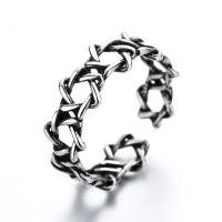 Brass Cuff Finger Ring, Adjustable & different styles for choice & for woman & hollow, 16.50x6mm, 5PCs/Lot, Sold By Lot