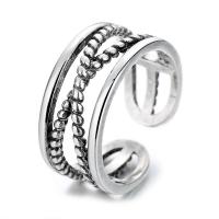 Mosaz Manžeta prst prsten, Nastavitelný & různé styly pro výběr & pro ženy & dutý, 5PC/Lot, Prodáno By Lot
