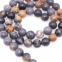 Picasso Jasper Beads, Round, polished, DIY & different size for choice, Sold By Strand