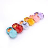Jewelry Gift Box, Paper, Round, plated, durable & dustproof, more colors for choice, 84x84x36mm, Sold By PC