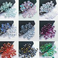 Lampwork Hair Accessories DIY Findings, Teardrop, more colors for choice, 6x9mm, 200PCs/Bag, Sold By Bag