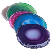 Agate Cup Pad, plated, durable & DIY & different size for choice, more colors for choice, 6PCs/Lot, Sold By Lot