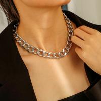 Zinklegierung Schmuck Halskette, Modeschmuck, keine, verkauft von Strang