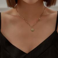 Stainless Steel smycken halsband, ROSTFRITT STÅL, mode smycken, gyllene, Säljs av Strand
