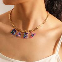 Resin Necklace Zinc Alloy with Resin fashion jewelry Sold By Strand