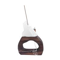 Backflow Incense Burner White Porcelain for home and office & durable Sold By Set