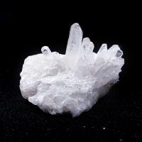 Clear Quartz Quartz Cluster, irregular, plated, 12 pieces & Paper box package & polished, white, 40-65mm, Sold By PC
