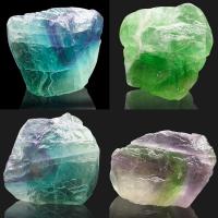 Colorful Fluorite Decoration, irregular, different materials for choice, more colors for choice, Sold By KG