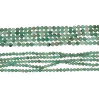 Gemstone Jewelry Beads Emerald Round plated durable & faceted Sold Per 15.5 Inch Strand