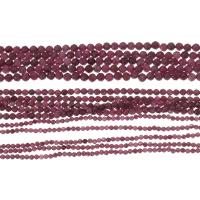 Gemstone Jewelry Beads Ruby Round plated durable & faceted Sold Per 15.5 Inch Strand