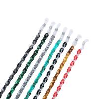 Acrylic Glasses Chain, DIY, more colors for choice, 500mm, Sold By Strand