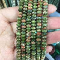 Mixed Gemstone Beads, Natural Stone, Abacus, polished, DIY & different size for choice, 3x6mm, 115PCs/Strand, Sold By Strand