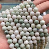 Natural Jade Beads Green Jade Round polished DIY nickel lead & cadmium free Sold By Strand