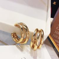 Zinc Alloy Stud Earring fashion jewelry 3cm Sold By Pair