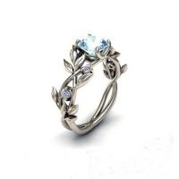 Tibetan Style Finger Ring, fashion jewelry & with rhinestone, silver color, Sold By PC