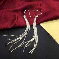 Fashion Fringe Earrings, Brass, plated, fashion jewelry & for woman, more colors for choice, Sold By Pair