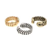 Латунь Манжеты палец кольцо, Другое покрытие, ювелирные изделия моды, Много цветов для выбора, продается PC