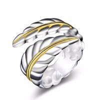 Ορείχαλκος Open δάχτυλο του δακτυλίου, επιχρυσωμένο, κοσμήματα μόδας & για τη γυναίκα, περισσότερα χρώματα για την επιλογή, Sold Με Strand