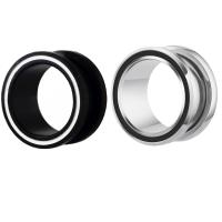 Piercing Tunnel Stainless Steel plated fashion jewelry & Unisex 6-16mm Sold By Lot
