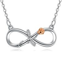 Rustfrit stål smykker halskæde, Stainless Steel, forgyldt, for kvinde, Solgt Per Ca. 15.71 inch Strand