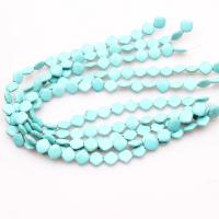 Turquoise Beads, Blue Turquoise, polished, DIY, dark green, 13.50x4.50mm, 27Strands/Strand, Sold By Strand