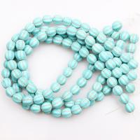 Turquoise Beads, Blue Turquoise, polished, DIY & different size for choice, dark green, Sold By Strand
