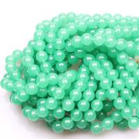 Natural Aventurine Beads Green Aventurine Round polished DIY green Sold By Strand