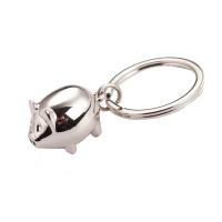 Zinc Alloy Key Clasp fashion jewelry & Unisex silver color Sold By PC