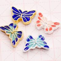 Cloisonne Beads Zinc Alloy with enamel fashion jewelry & DIY Sold By PC