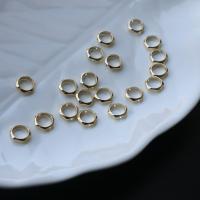 Messing Perle, Hohe Qualität Gold Farbe Überzeug, DIY & verschiedene Größen vorhanden, Goldfarbe, frei von Nickel, Blei & Kadmium, 50PCs/Tasche, verkauft von Tasche