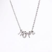 Stainless Steel Jewelry Necklace, fashion jewelry & Unisex, silver color, 45cm, Sold By Strand