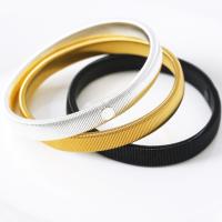 Zinc Alloy Bangle plated stretchable & for man nickel lead & cadmium free Inner Approx 70mm Sold By Strand