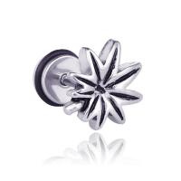 Titanium Steel Stud Earring plated fashion jewelry & Unisex Sold By PC