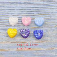 Resin Jewelry Beads with Artificial Opal fashion jewelry & DIY 12MM  4mm Sold By PC