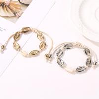 Shell Jewelry Bracelet Zinc Alloy with Shell Adjustable & fashion jewelry Sold By Strand