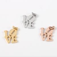 Stainless Steel Pendants, plated, DIY & hollow, more colors for choice, 13x14mm, 10PCs/Lot, Sold By Lot