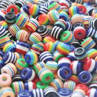 Resin Jewelry Beads, Drum, anoint, DIY, more colors for choice, 10x13mm, 100PCs/Bag, Sold By Bag