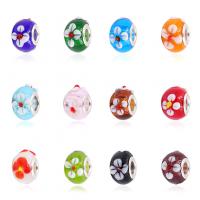 Lampwork European Beads Glass Round DIY Sold By Bag