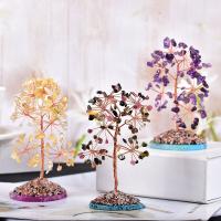 Rich Tree Decoration, Quartz, for home and office, more colors for choice, 60x130mm, Sold By PC
