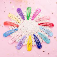 Hair Snap Clips, Iron, plated, fashion jewelry & for woman, more colors for choice, 50x15mm, 100PCs/Bag, Sold By Bag