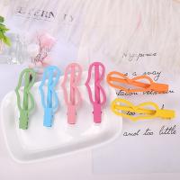 Alligator Hair Clip, Iron, plated, fashion jewelry & for woman, more colors for choice, 70mm, Sold By PC