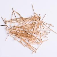 Iron Headpin, plated, DIY & different size for choice, more colors for choice, nickel, lead & cadmium free, 100PCs/Bag, Sold By Bag