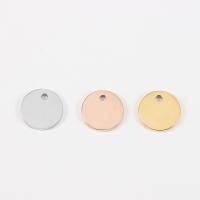 Stainless Steel Tag Charm, plated, DIY & different size for choice, more colors for choice, 10PCs/Lot, Sold By Lot
