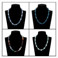 Collar de piedras preciosas joyas, Joyería & para mujer, más colores para la opción, 12x7x7mm, Vendido para 17.7 Inch Sarta