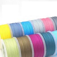 Moda Jóias Cord, Nylon polipropileno, Resistente & joias de moda & DIY, Mais cores pare escolha, 0.80mm, 65m/Spool, vendido por Spool