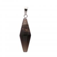 Gemstone Pendants Jewelry Brass with Natural Stone fashion jewelry & Unisex Sold By PC