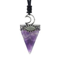 Gemstone Pendant plated fashion jewelry & Unisex Sold By PC