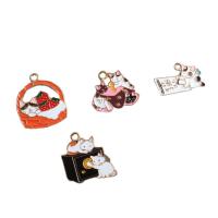 Tibetan Style émail Pendants, alliage de zinc, avec émail, bijoux de mode & DIY & styles différents pour le choix, plus de couleurs à choisir, Vendu par PC