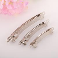 Hair Barrettes, Iron, plated, fashion jewelry & different size for choice, more colors for choice, 100PCs/Bag, Sold By Bag