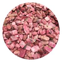 Gemstone Chips, Rhodonite, plated, different size for choice & no hole, Sold By Bag